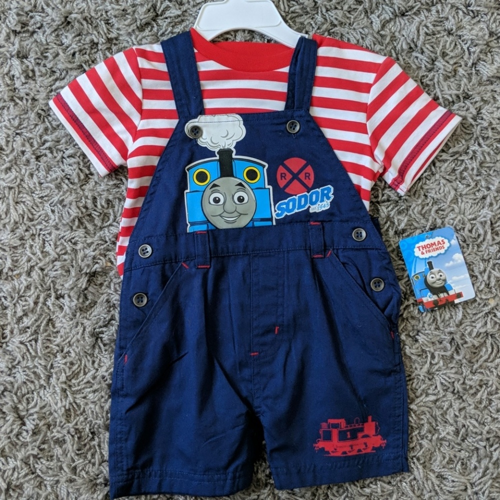 Boys Thomas the Train Overalls